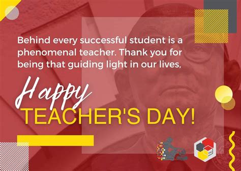 Cheers to the guiding stars of our lives! Happy Teacher's Day to the