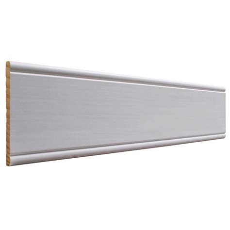 Adds elegance and definition to any room. 4-1/4-in x 8-ft Primed Chair Rail Backer Moulding (Actual ...