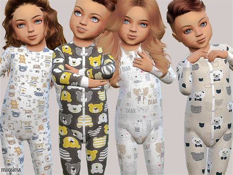 Toddler Body Collection 02 At Msq Sims Sims 4 Updates