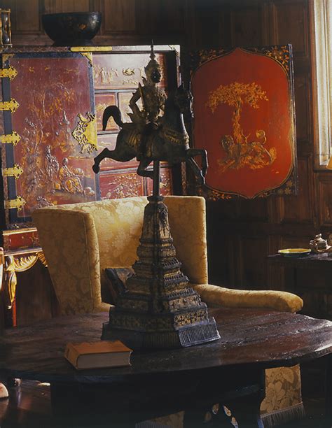 Elizabethan Room In The Manor House At Ladew Gardens Asian Interior