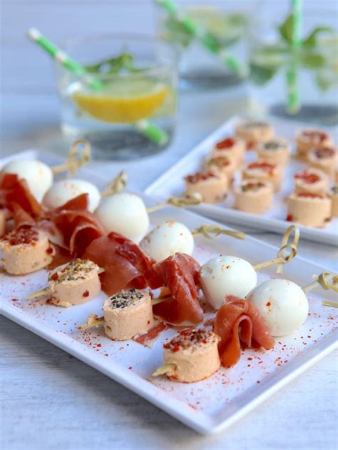 Brochettes apéritives aux saveurs du Sud Ouest Recette