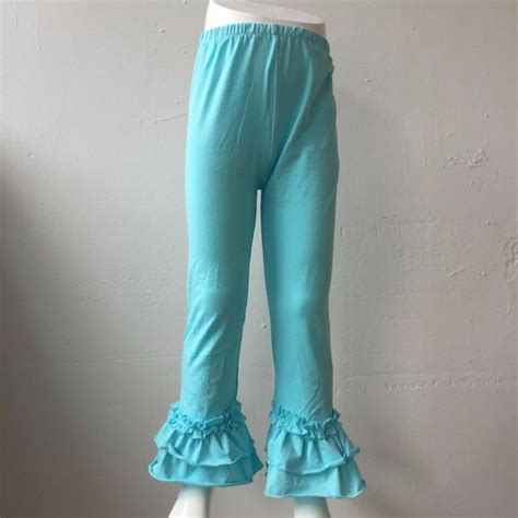 Wholesale Ruffle Pants For Adults Boutique Outfit Camel Toe Yoga Pants