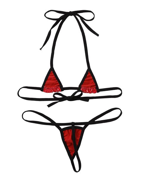 hot sea metallic women whole sexy brazilian swim micro bikini ebay