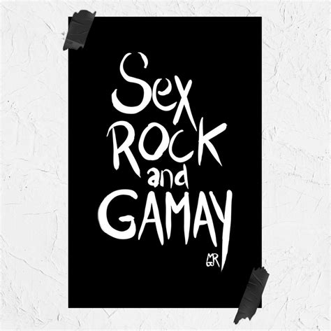 Affiches Sex Rock And Gamay Manacréa Epi Curieux