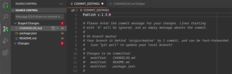 A Better Way To Write Commit Messages In Vs Code Rdnlsmith
