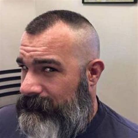 The hair is faded from skinclarification needed to 1 cm (0.4 in) in length from the edge of the hairline up 2 cm (0.8 in). 56 Trendy Bald Fade with Beard Hairstyles - Men Hairstyles ...