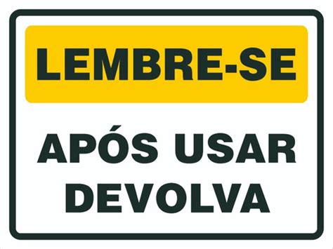 Placa De Sinaliza O Ap S Usar Devolva X Parcelamento Sem Juros