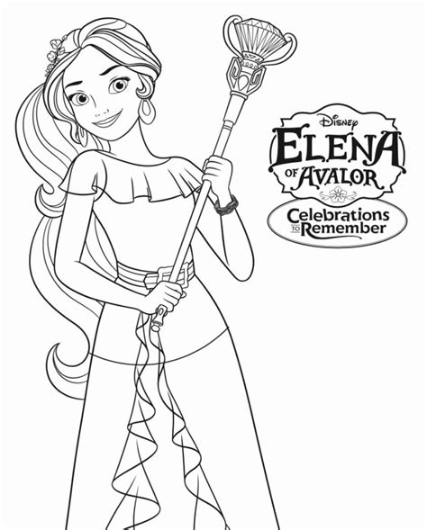 Alvaron Of Princess Elena Disney Coloring Pages Coloring Pages