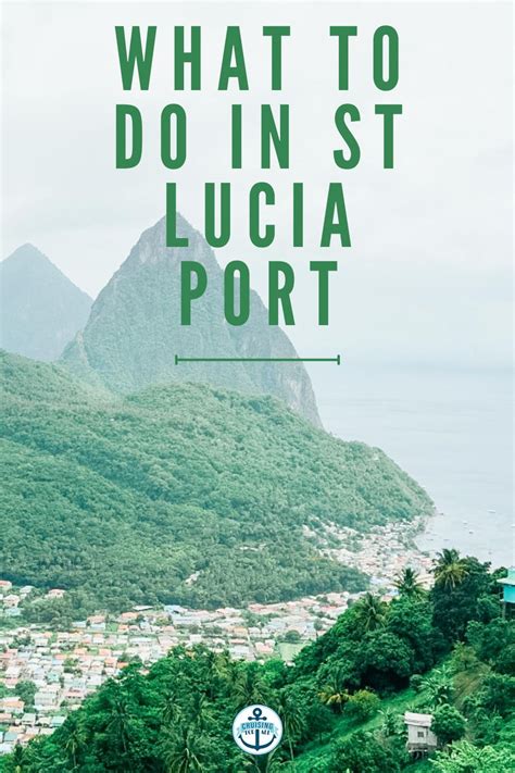 What To Do In Castries St Lucia Port In 2022 St Lucia Castries St