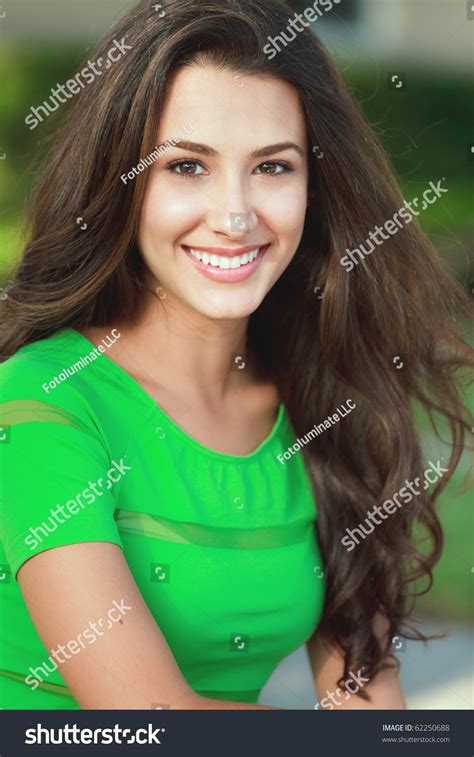 Beautiful Young Woman In A Fashionlifestyle Pose Stock Photo 62250688
