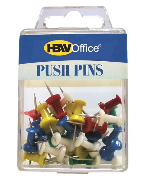 Hbwoffice Push Pins 30s Hbw
