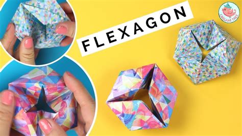 Origami Moving Flexagon Tutorial - How to Fold a Paper ...