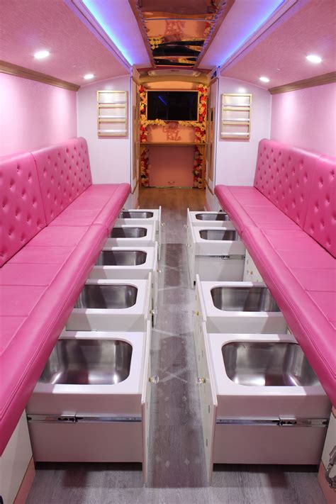 Maybe you would like to learn more about one of these? Mobile Girls Spa | Beauty salon decor, Mobile beauty salon ...