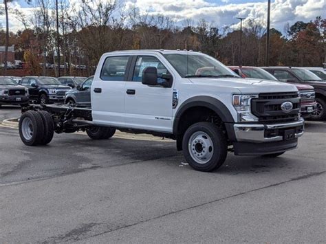 2021 Ford Super Duty F 550 Drw 203 Wb Oxford White Crew Cab Chassis