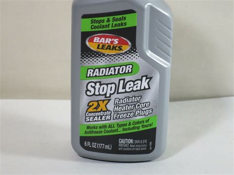 Bars Leaks 1194 Grey Radiator Stop Leak 6 Oz 2x Concentrate Sealer