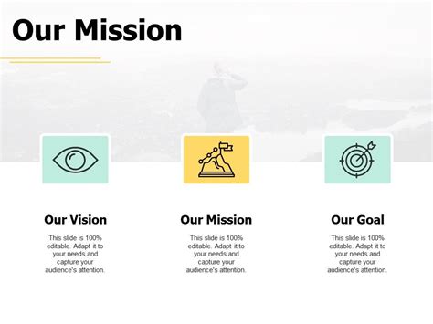 Our Mission Vision Goal A445 Ppt Powerpoint Presentation Infographic