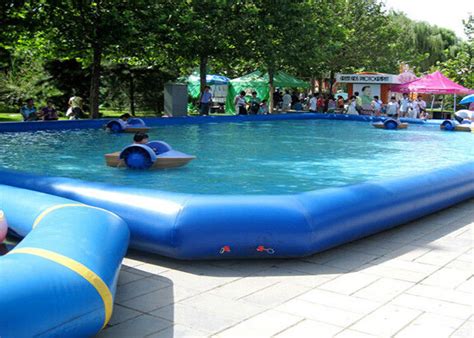 Must be 48 inches tall to ride the flume slides and the speed slides. Funny Rectangle Kids Inflatable Swimming Pools For ...