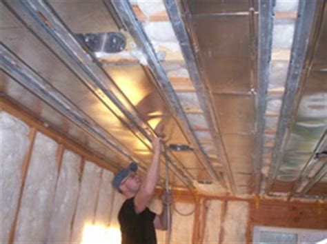 Radiant ceiling panels — ceiling panels that contain electric resistance heating elements embedded within them to provide radiant heat to a room. Conventional Housing Hydronic Radiant Ceiling - Talbott ...