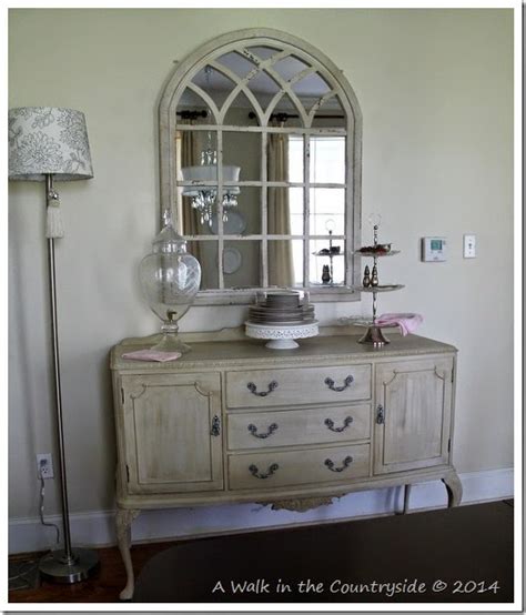 A Walk In The Countryside Arched Mirror For The Dining Room