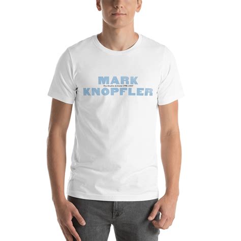 Mark Knopfler The Studio Albums T Shirt White Mark Knopfler Shop
