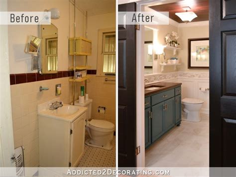 Diy Bathroom Remodel Before And After Diy Bathroom Remodel Small
