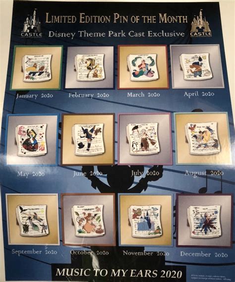Cast Member 2020 Disney Pin And Lanyard Collections Disney