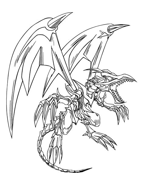 Yu Gi Oh Coloring Page Free Printable Coloring Pages