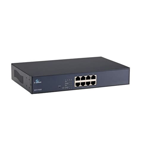 EX17008 - Web-smart PoE Switch 8 Port (IEEE 802.3at)