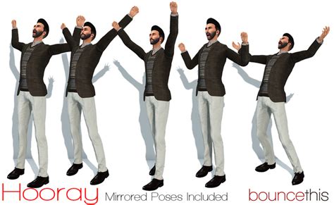 Second Life Marketplace Bounce This Poses Hooray