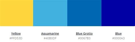 100 Shades Of Blue Color With Hex Code Complete Guide 2020