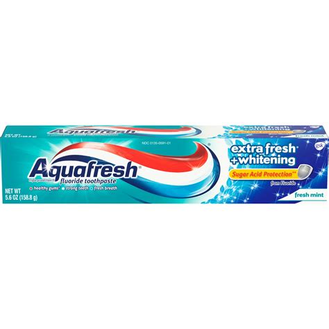 Aquafresh Extra Fresh Plus Whitening Cavity Protection Fluoride
