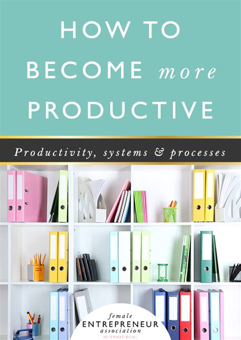 So if you want to learn how to be productive, be prepared to make some changes in your daily life. The Productivity Series: how to become more productive and ...