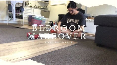 Building Furniture Vlog Bedroom Makeover Youtube