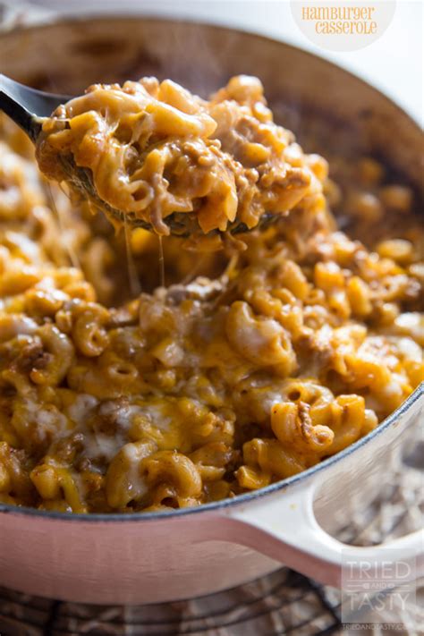 Fast food meal makeover your choices make a big difference. 18 Hamburger Casserole Recipes For A Comforting Family Meal