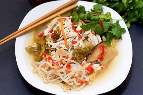So be generous with the amount of ginger. Crock Pot Chicken Pho Recipe - The Kitchen Wife