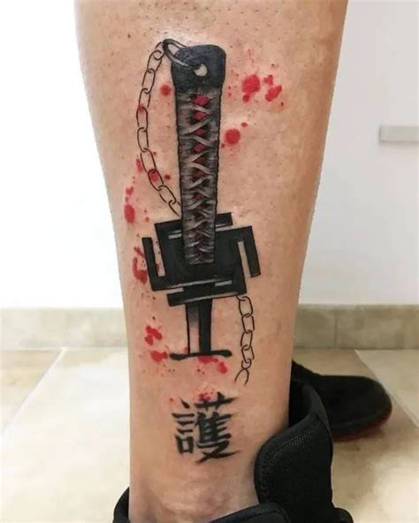 Top Anime Tattoos Black And White Spcminer