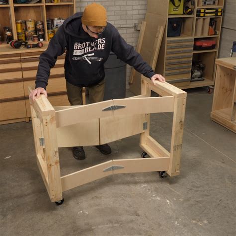 Diy Projects To Try Folding Workbench Mobile Workbench Woodworking