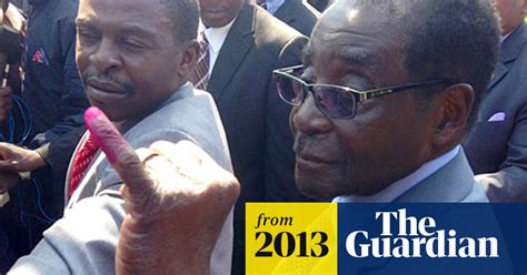 Zimbabwe Elections Robert Mugabes Zanu Pf Party Claims Landslide Victory Zimbabwe The Guardian
