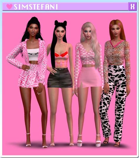 Y2kbaby Collection Sims 4 Mods Clothes Sims 4 Dresses Sims 4