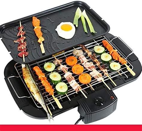 6 best electric oven sizes of may 2021. Review Nologo Barbecue Home Electric Oven smokeless ...