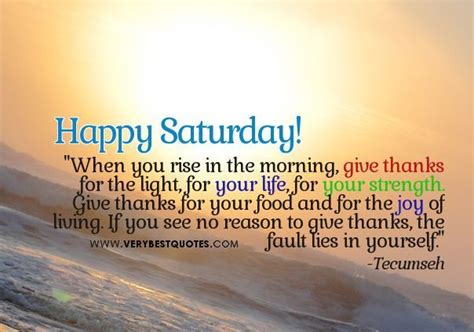 Inspiring Morning Quote For Saturday Pictures Photos And Images For