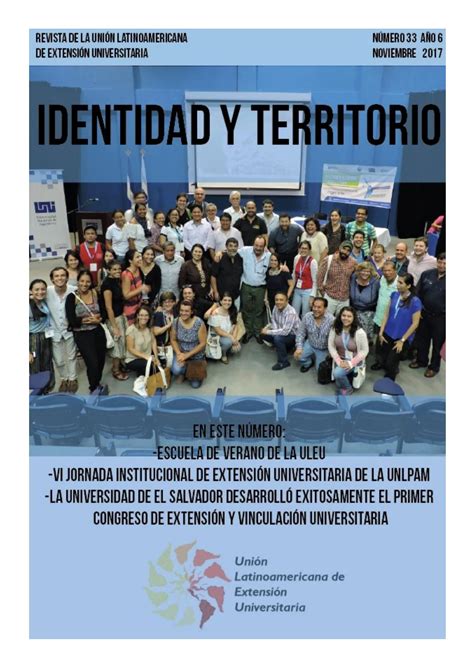 Identidad Y Territorio N°33 By Uleu Oficina Sur Issuu