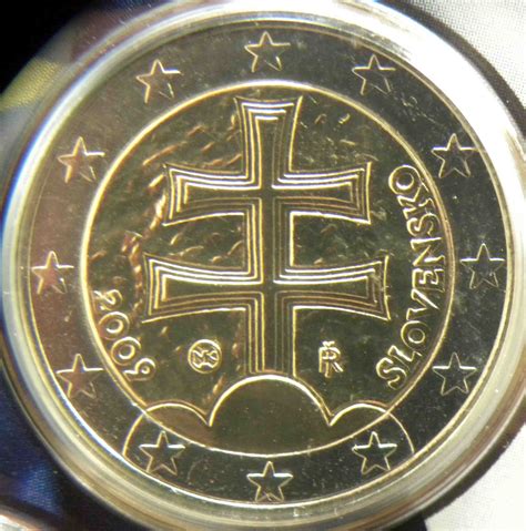 Piece De 2 Euros Rare Slovensko Prix - Slovaquie 2 Euro 2009 - pieces-euro.tv - Le catalogue en ligne des monnaies