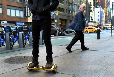 Mta Bans Hoverboards On Transit System The New York Times
