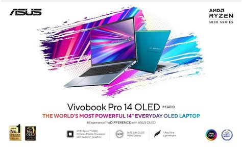 Asus Luncurkan Vivobook Pro 14 Oled M3400 Laptop Oled Bertenaga Untuk