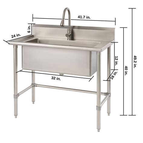 Were created with maximum flexibility in design and functionality. TRINITY 32" x 16" Stainless Steel Utility Sink | Stainless ...