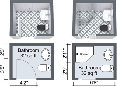 10 Small Bathroom Ideas That Work Roomsketcher Small Bathroom Floor Plans Small Bathroom