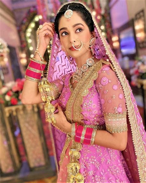 Mugdha Chapekar Looks Pretty In Pink For A Bridal Scene The Tribune India