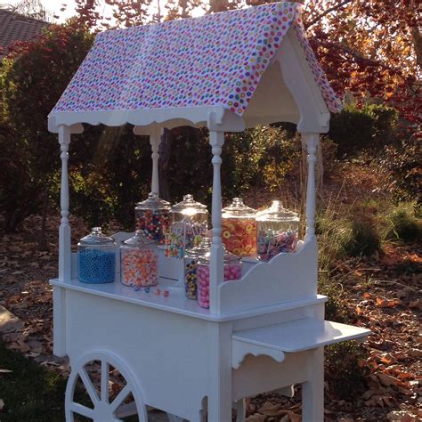 Candy Cart Sweet Carts Candy Cart Table Set Up Candy Buffet Wedding