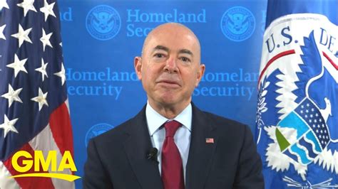 Homeland Security Secretary Speaks On Growing Border Crisis L Gma Youtube